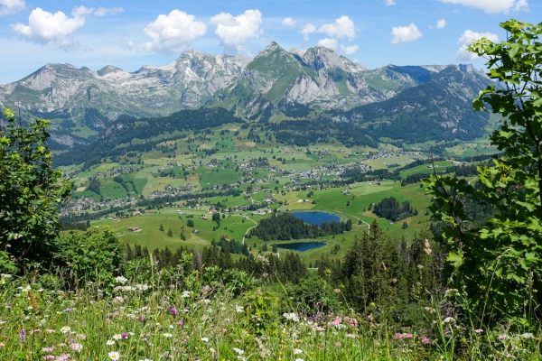 Paysage karstique jusqu’au Chäserrugg