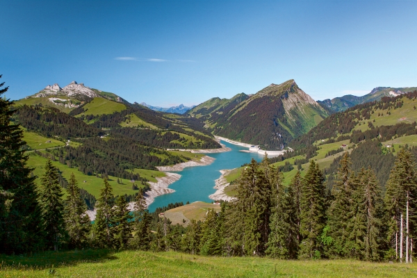 Le vallon de l’Hongrin