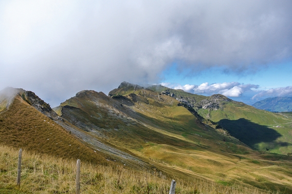 Vue plongeante sur le lac des Quatre-Cantons