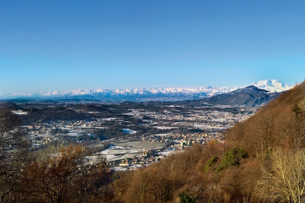 A travers les gorges «della Breggia»