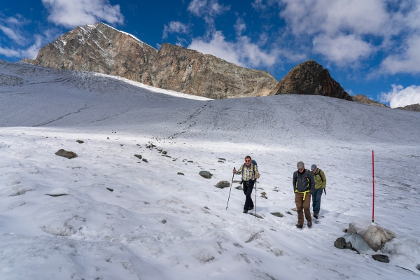 Au-dessus de Saas-Fee