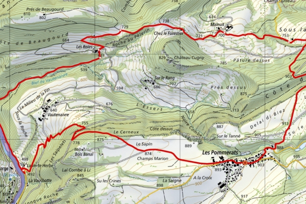 Das Geheimnis des Doubs bei Goumois