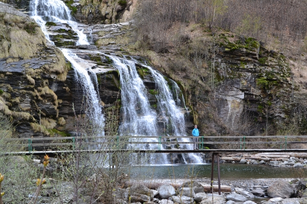 À la Cascata Piumogna