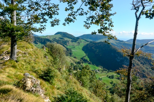 Al punto più alto nella regione di Basilea