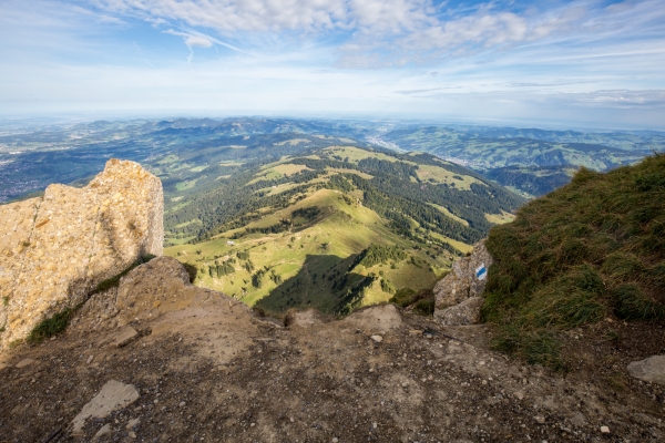 Auf den höchsten Nagelfluhberg Europas