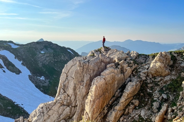 Hoch über Glarus auf den Gipfel des beliebten Schilt