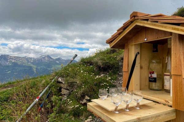 Sur le chemin d’altitude du Prättigau au Jägglisch Hora